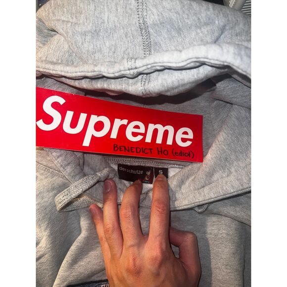 Derschutze Time Traveler Pixel Knit Gray - Embroidered - Size Small - Picture 3 of 5